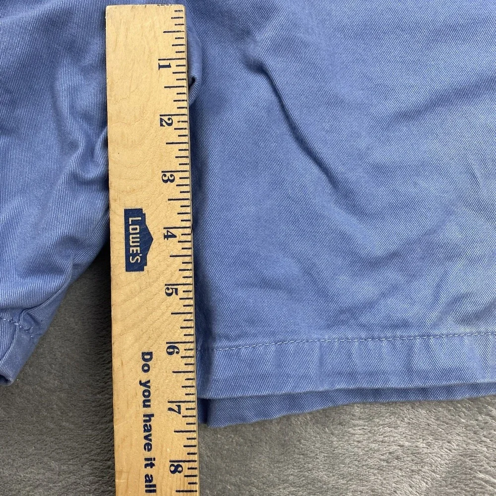 Chaps Mens 40 Blue Chino Shorts